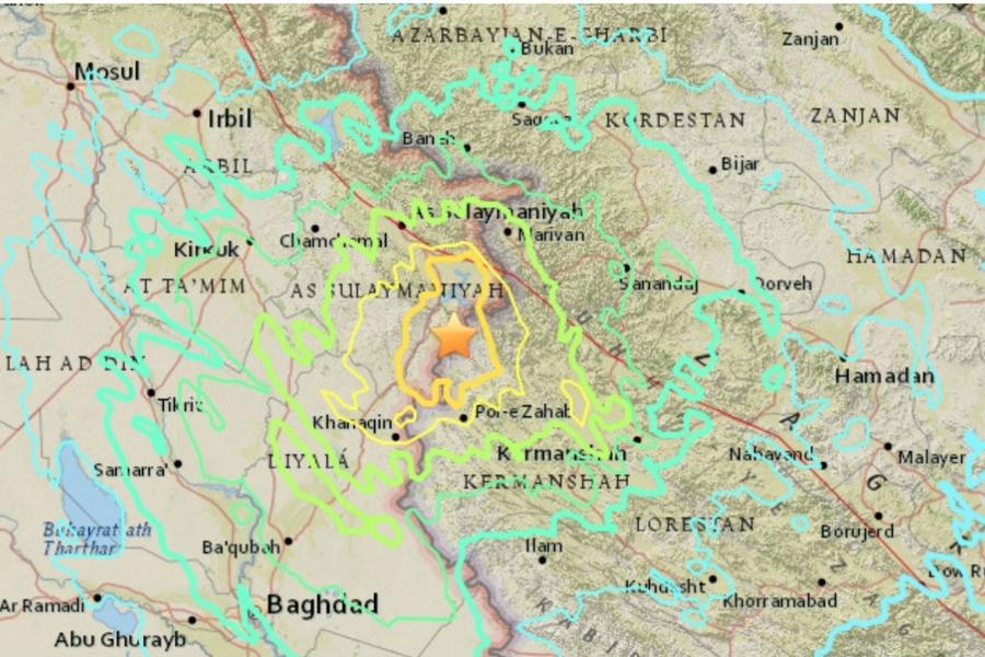 Irak e Irán responden a mortal terremoto
