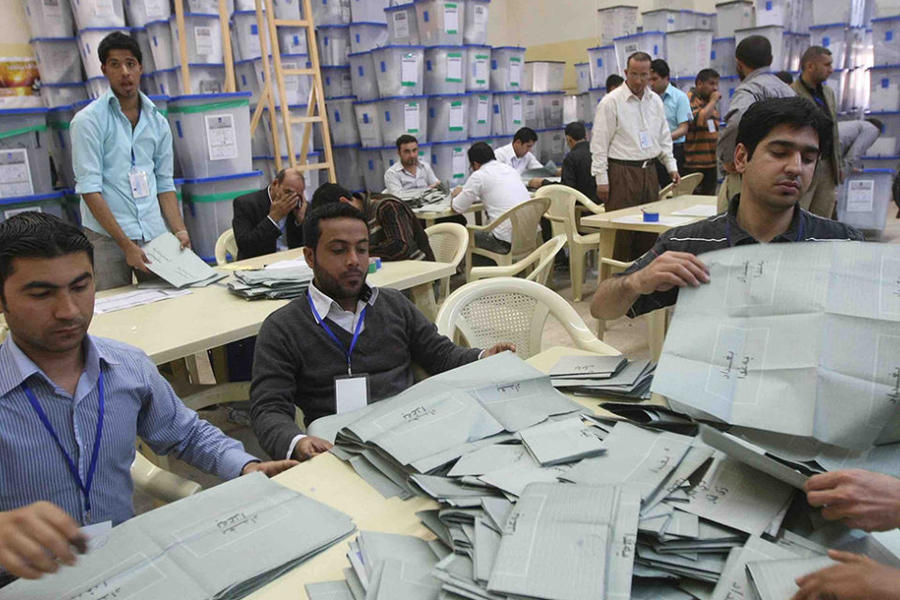 Se define el escenario electoral iraquí