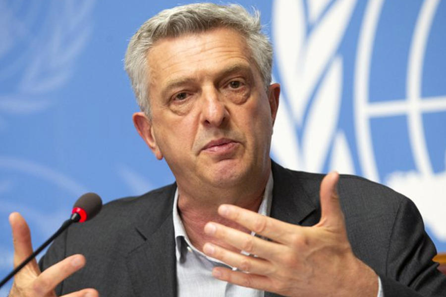 Filippo Grandi, líder de ACNUR. Foto: EPA.