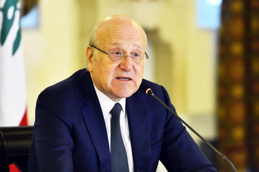 Primer ministro del Líbano, Najib Mikati. Foto: Gobierno de Líbano.