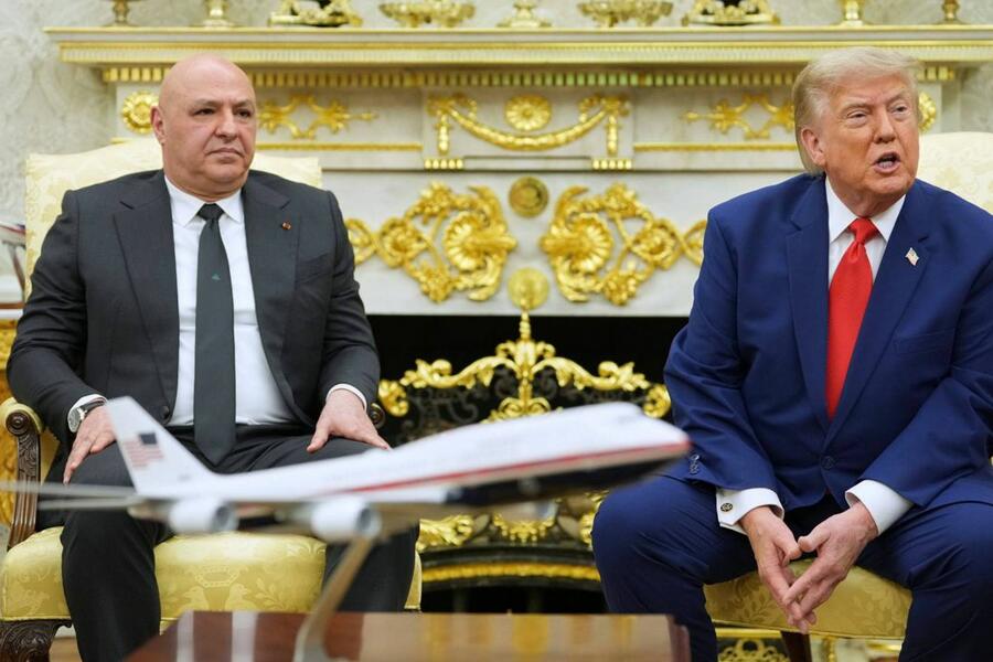 Aoun voló a reunirse con Trump en Washington