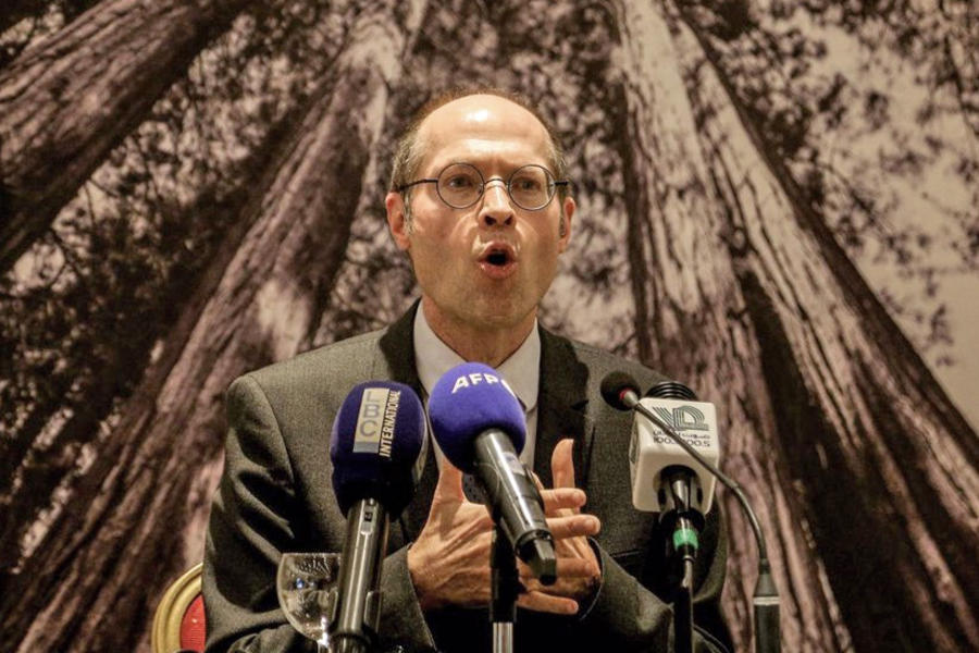 El enviado especial de Naciones Unidas sobre Pobreza y Derechos Humanos, Olivier De Schutter. Foto: AFP.