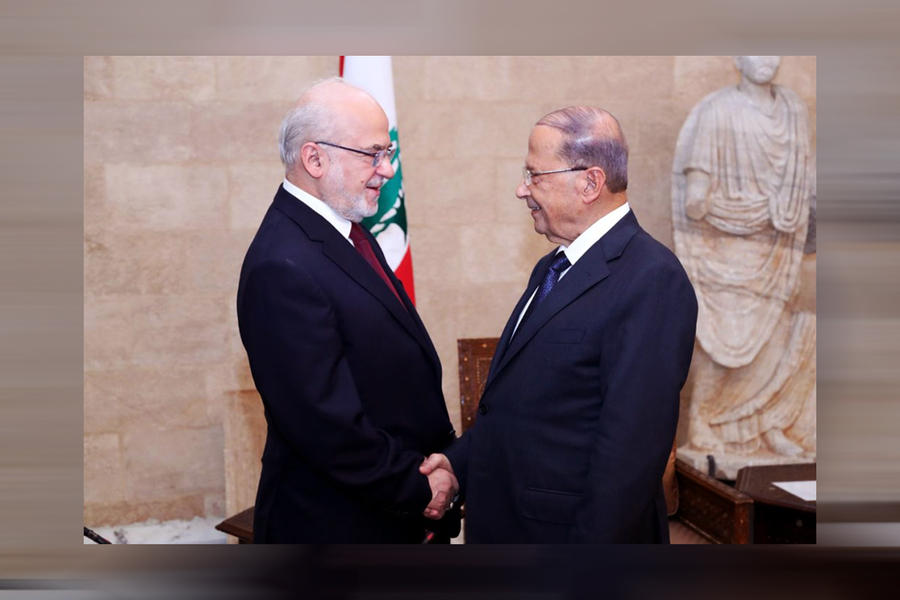 Baabda recibió al canciller iraquí