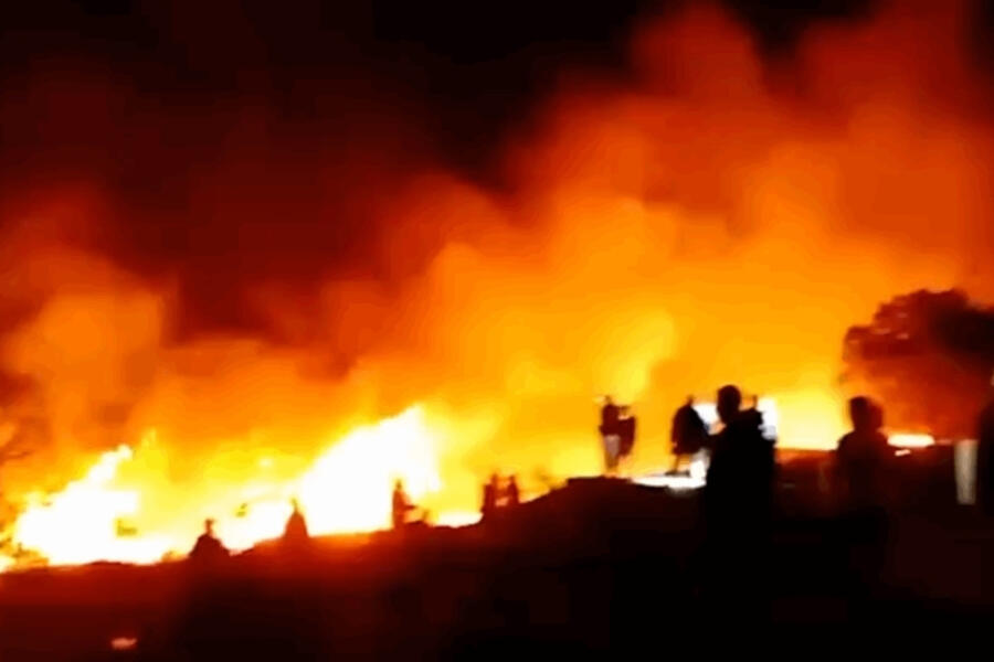 Bombardeos israelíes provocan incendios masivos en los bosques del Líbano