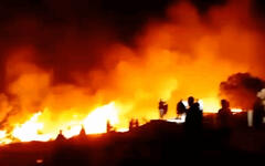 Bombardeos israelíes provocan incendios masivos en los bosques del Líbano