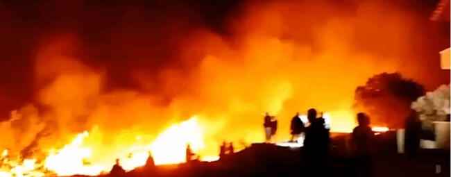 Bombardeos israelíes provocan incendios masivos en los bosques del Líbano