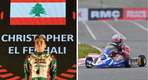 Christopher Feghali, el libanés de 16 años que hace historia en el automovilismo europeo