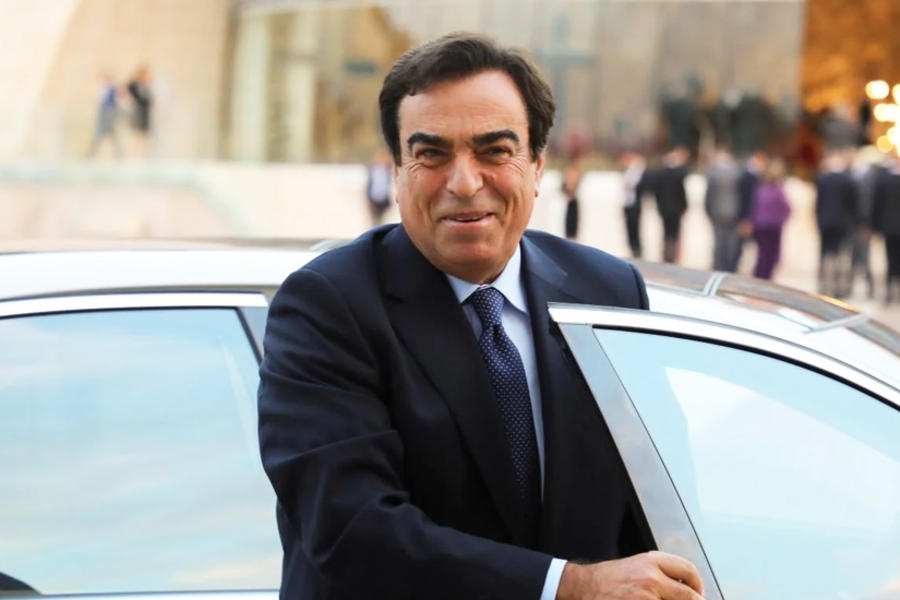 Ministro de Información libanés, George Kordahi. Foto: AFP.