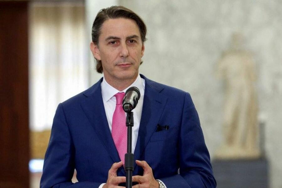 Amos Hochstein llegó a Beirut como parte de una visita oficial. Foto: AFP.