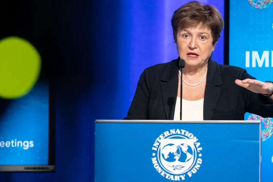 La directora gerente del FMI, Kristalina Georgieva.