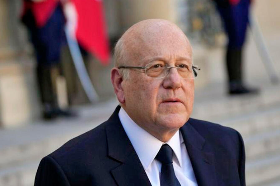 Primer ministro interino del Líbano, Najib Mikati. Foto: NNA.