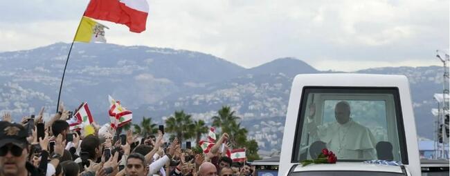 Histórica visita del papa Leo XIV moviliza a Líbano