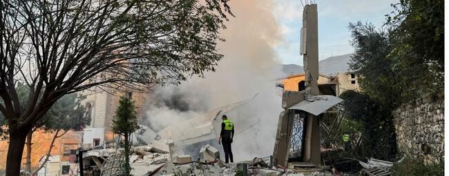 Israel intensifica ataques al sur del Líbano mientras el gobierno recibe informe sobre el avance del Ejército