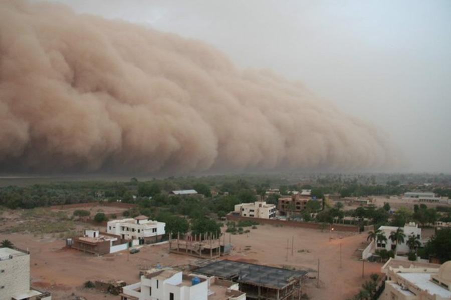 Líbano bajo la peor tormenta de arena 
