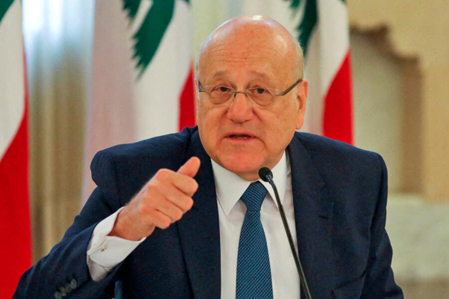 Primer ministro interino del Líbano, Najib Mikati. Foto: NNA.-