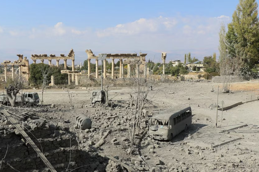 Líbano denunciará a Israel por destrucción de edificio histórico en Baalbek