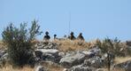 Fuerzas de la ocupación en las cercanías de Kfar Chouba, Líbano, 20 de julio de 2023. Foto: AFP.