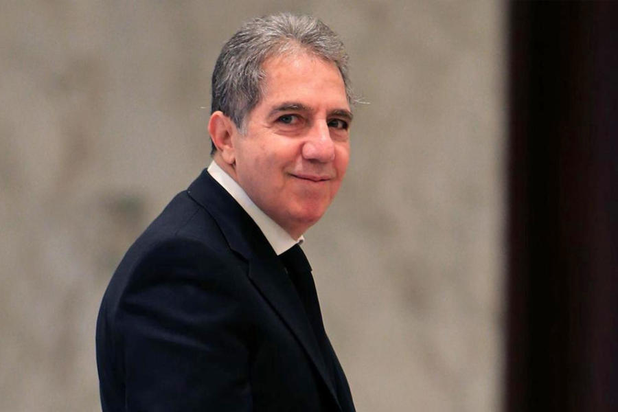 Ministro de Finanzas libanés, Ghazi Wazni.