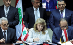 Líbano y Egipto reactivan un acuerdo de gas bloqueado durante años 