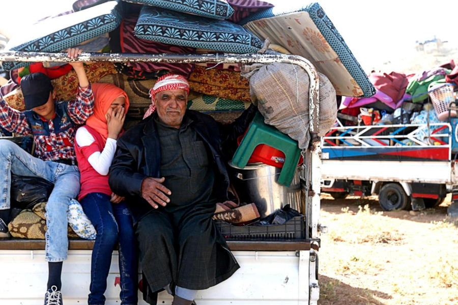 Miles de refugiados regresaron a Siria
