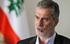 Walid Nassar, ministro de Turismo libanés. Foto: AFP.