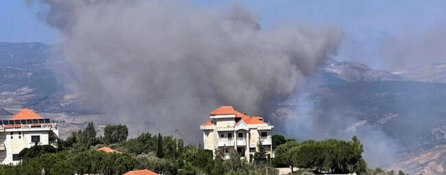 Ataques israelíes en localidades del sur libanés | Agosto 28, 2025 (Foto: Redes)