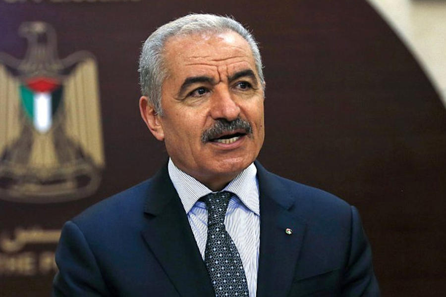 Mohammed Shtayyeh, Primer Ministro palestino. Foto: AFP.