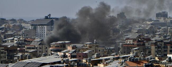 Régimen de ocupación israelí bombardeó Beirut y dejó cuatro muertos y decenas de heridos