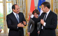 Egipto, Francia priorizan seguridad sobre DDHH