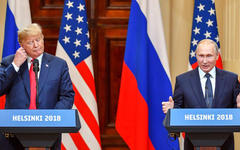 Cumbre Trump-Putin | Julio 16, 2018 (Foto Yuri Kadobnov / AFP)