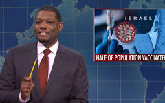 Michael Che, en “Saturday Night Live”. 