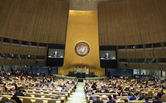 Asamblea General de la ONU (Foto AP / Mary Altaffer)