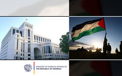Armenia reconoce el Estado de Palestina