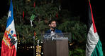 Presidente de Chile, Gabriel Boric Font, brinda su mensaje durante evento navideño en el Club Palestino | Santiago, Diciembre 21, 2022 (Foto: Presidencia Chile)