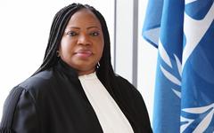 Fatou Bensouda, fiscal jefa de la Corte Penal Internacional. Foto: CPI.