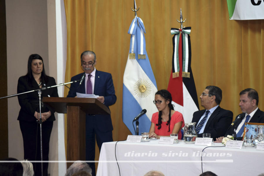 00 Disertación del Embajador de Palestina, Husni Abdel  Wahed