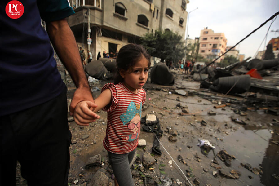 Los ataques aéreos israelíes contra Gaza mataron a miles de niños palestinos (Foto: Mahmoud Ajjour / The Palestine Chronicle)