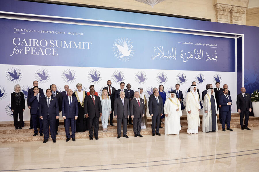 Cumbre de El Cairo por la Paz | El Cairo, Egipto, Octubre 21, 2023 (Foto: Presidencia de Egipto)