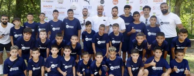 Fundación Pep Guardiola recibió a 28 niños palestinos de Gaza en su campus en el Pirineo catalán
