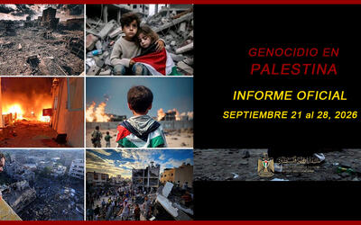 Genocidio en Palestina: Informe oficial Nº 105 (21 al 28 de septiembre)