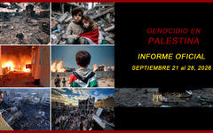Genocidio en Palestina: Informe oficial Nº 105 (21 al 28 de septiembre)