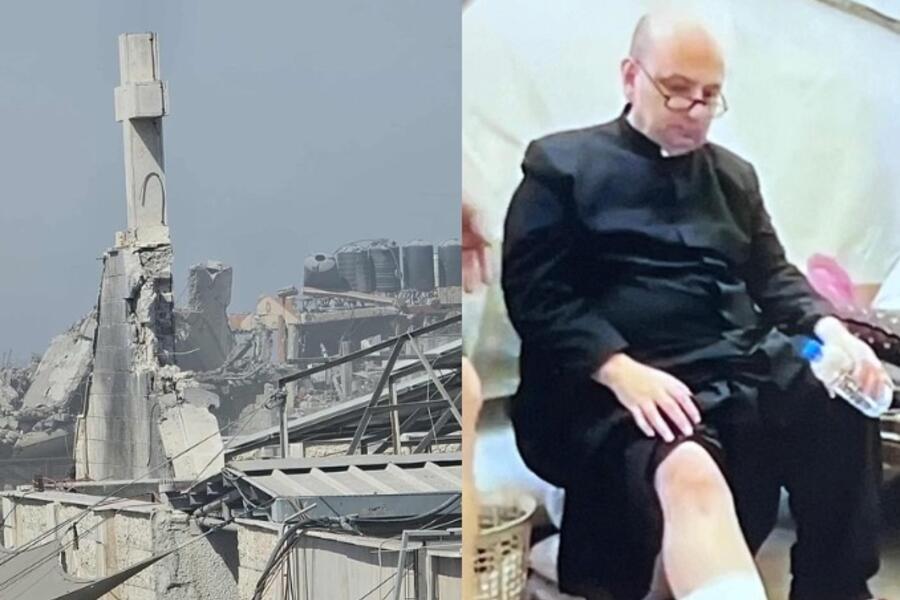 Israel bombardea la iglesia de la Sagrada Familia en Gaza y asesina a dos civiles