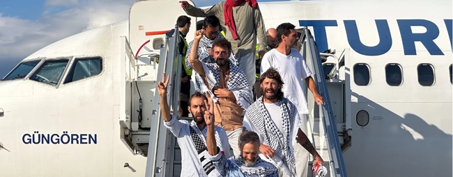 La ocupación libera a los 428 activistas de la Flotilla Sumud tras una ola de repudio internacional