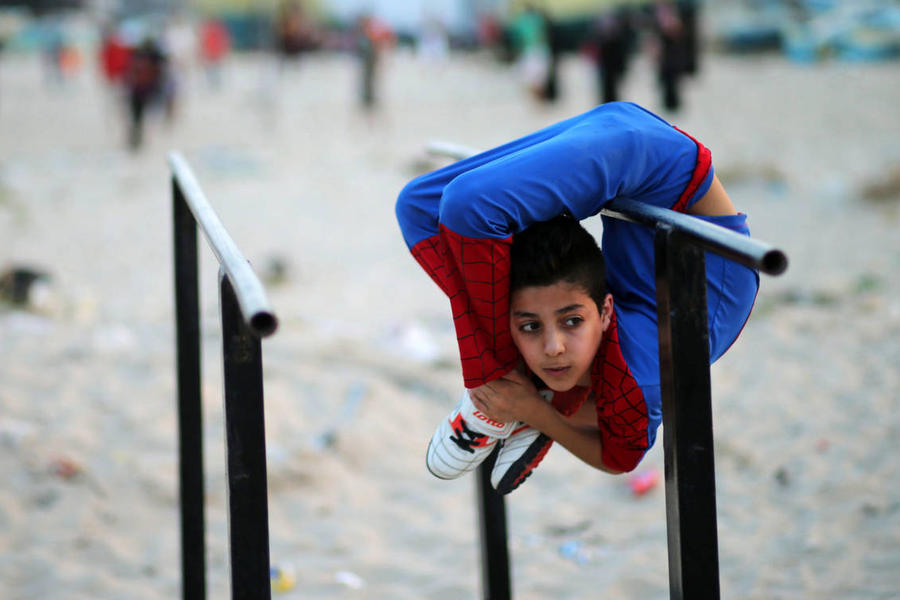 Mohamad Al Sheikh, el hombre araña de Gaza que entra al Guiness