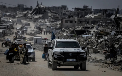 Más de 250.000 palestinos desplazados en Gaza en solo un mes Más de 250.000 palestinos desplazados en Gaza en solo un mes