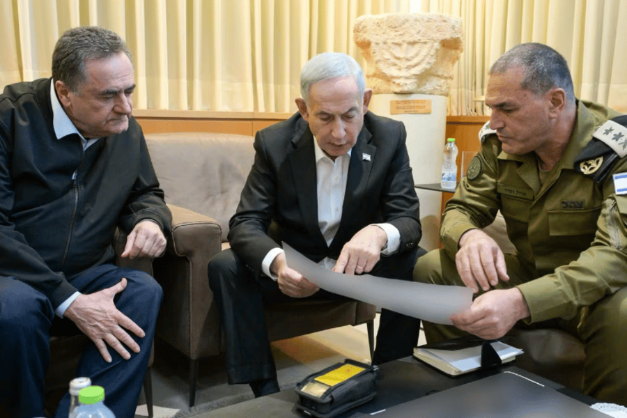 Netanyahu ordenó al ejército ocupar el 70% de Gaza