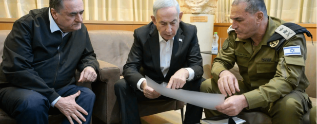 Netanyahu ordenó al ejército ocupar el 70% de Gaza