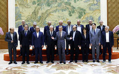 Agrupaciones palestinas firmaron la Declaración de Beijing para poner fin a la división y fortalecer la unidad nacional (Foto: Min. de Relaciones Exteriores de China)