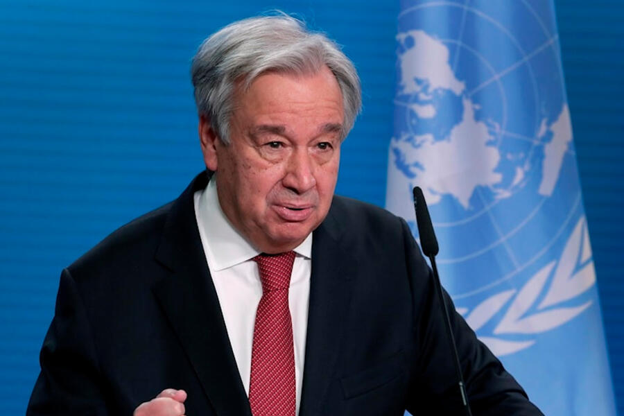 El secretario general de las Naciones Unidas, António Guterres. Foto: ONU.