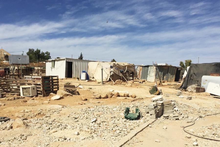‎Una comunidad palestina en Masafer Yatta.‎ Foto: WAFA.